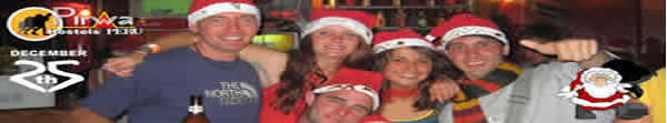 Christmas in Pirwa Hostels Peru
