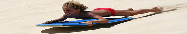 Pirwa Hostel in Nazca - sandboarding